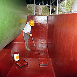 Application of Sikagard 63 in a Bund NCC
